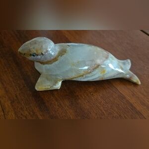 Artistic Marble Stone Seal Figurine